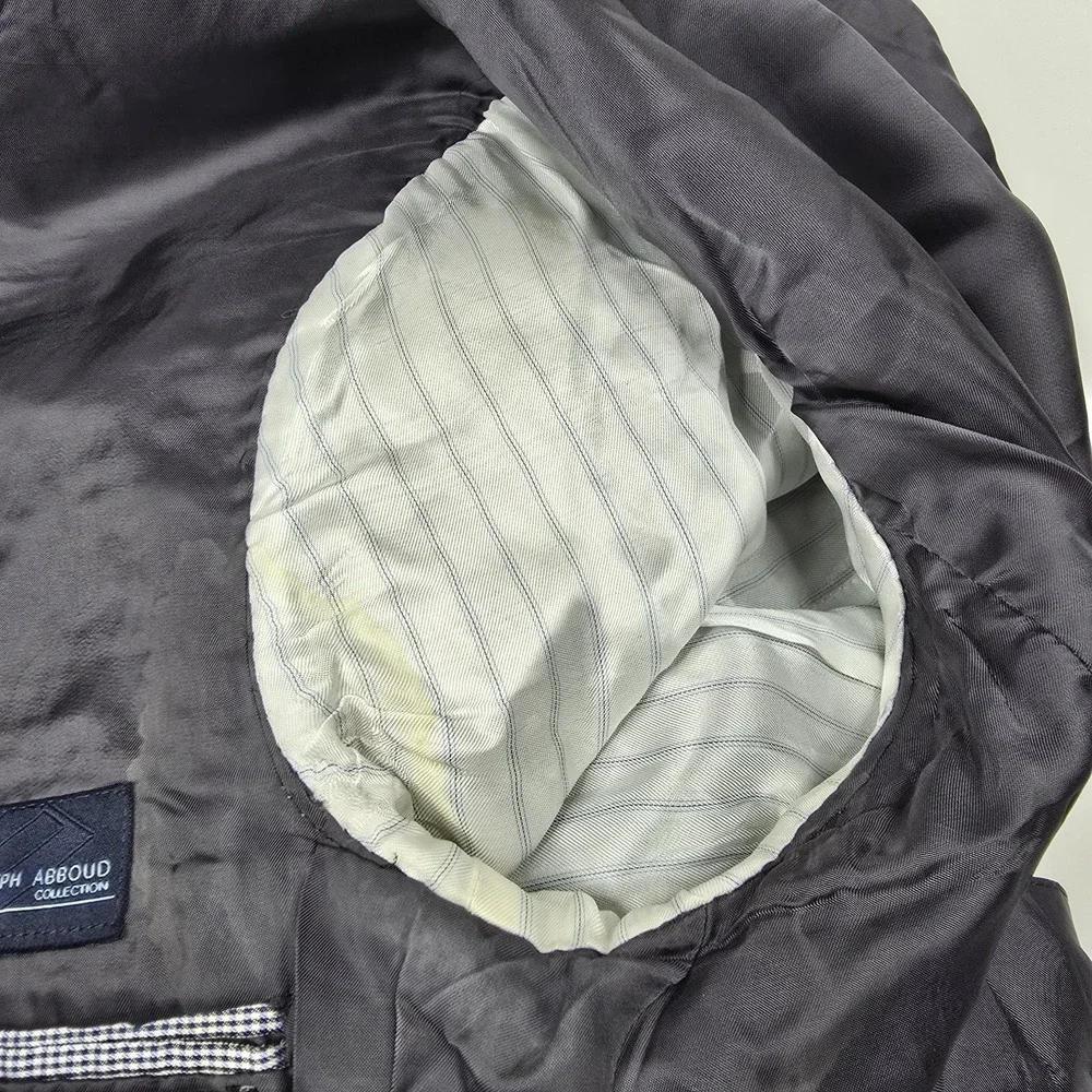 Joseph Abboud Nordstrom Loro Piana Mens 40R 34x30‎ Suit Jacket+PANTS Wool Blazer